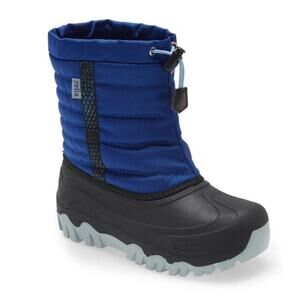 ZELLA Ortholite Water Resistant Outdoor Mid-Calf Winter Boots Blue Kids' 2M NWT